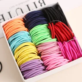 100Pcs/Lot Rubber Hair Band