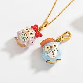 Adorable Owl Pendant Necklace