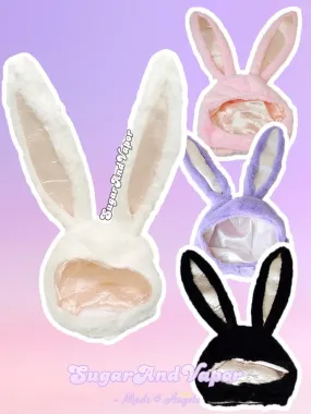 Alt Fuzzy Bunny Ear Hat