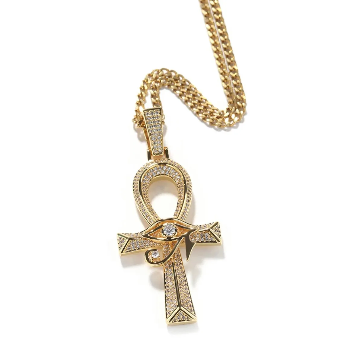 Ankh Eye of Horus Pendant