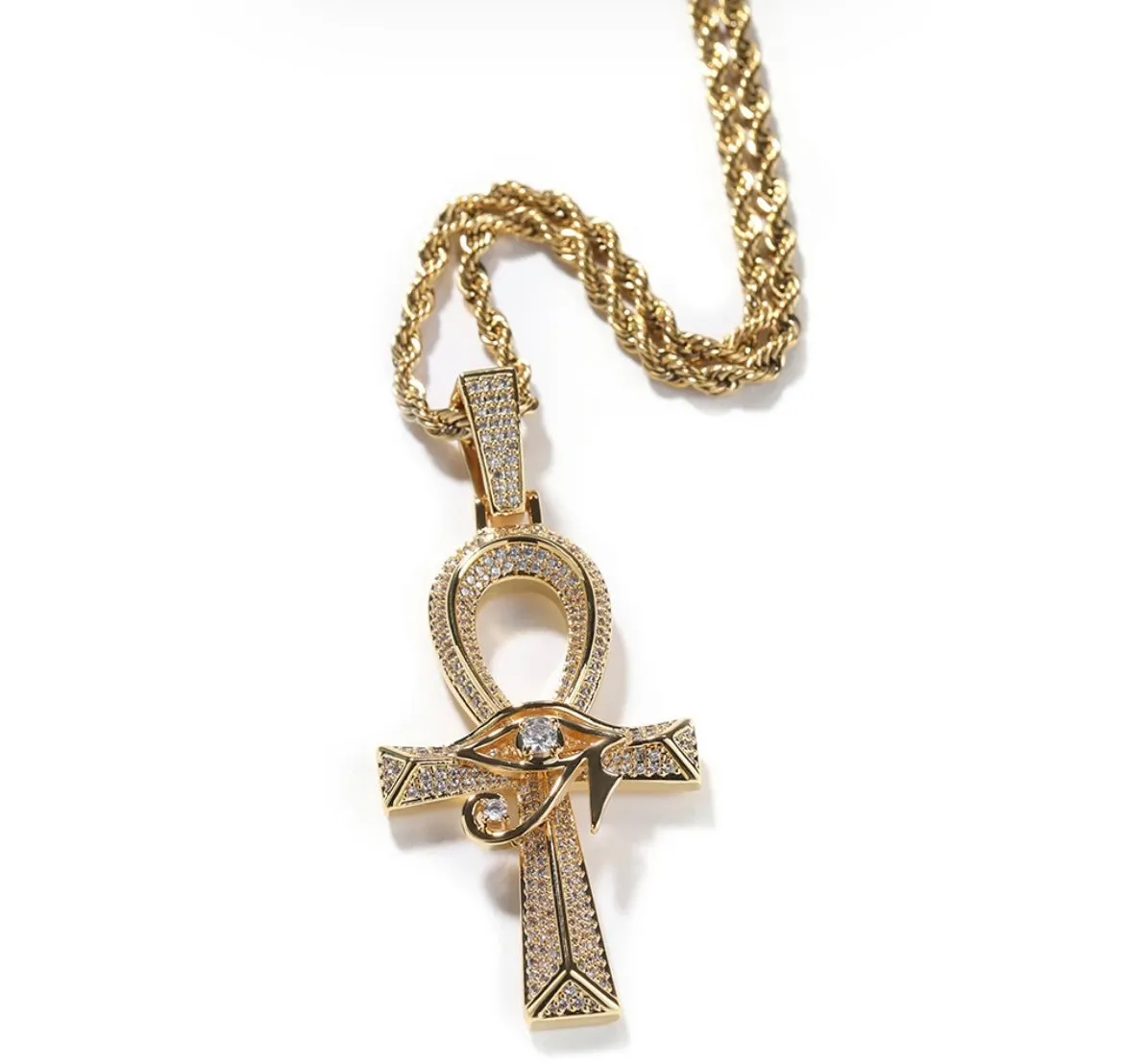 Ankh Eye of Horus Pendant