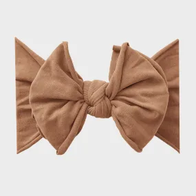 Baby Bling Fab-bow-lous Headband Bow-Camel