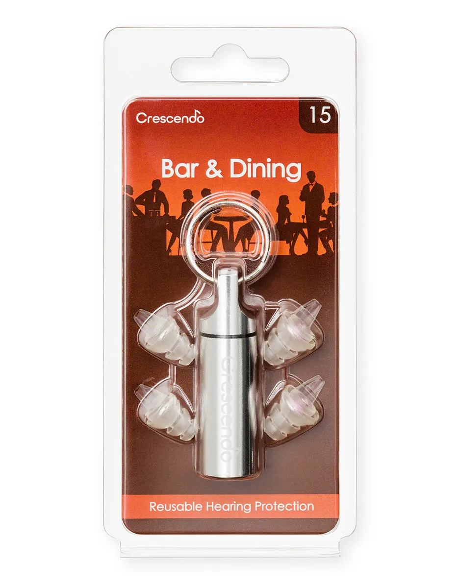 Bar & Dining 15, Comfort ear plugs