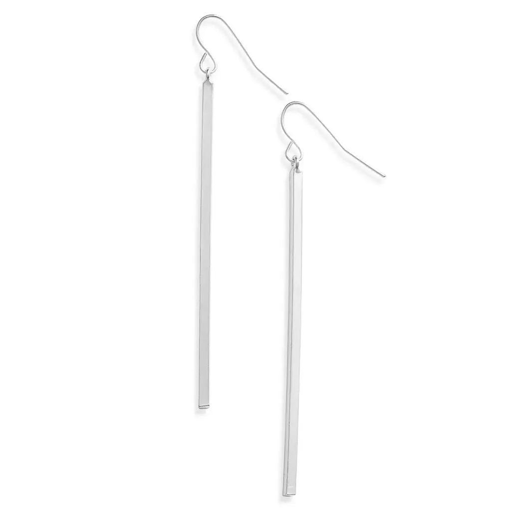 Bar drop earrings