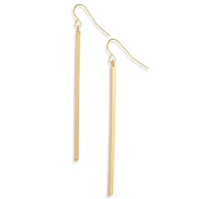 Bar drop earrings