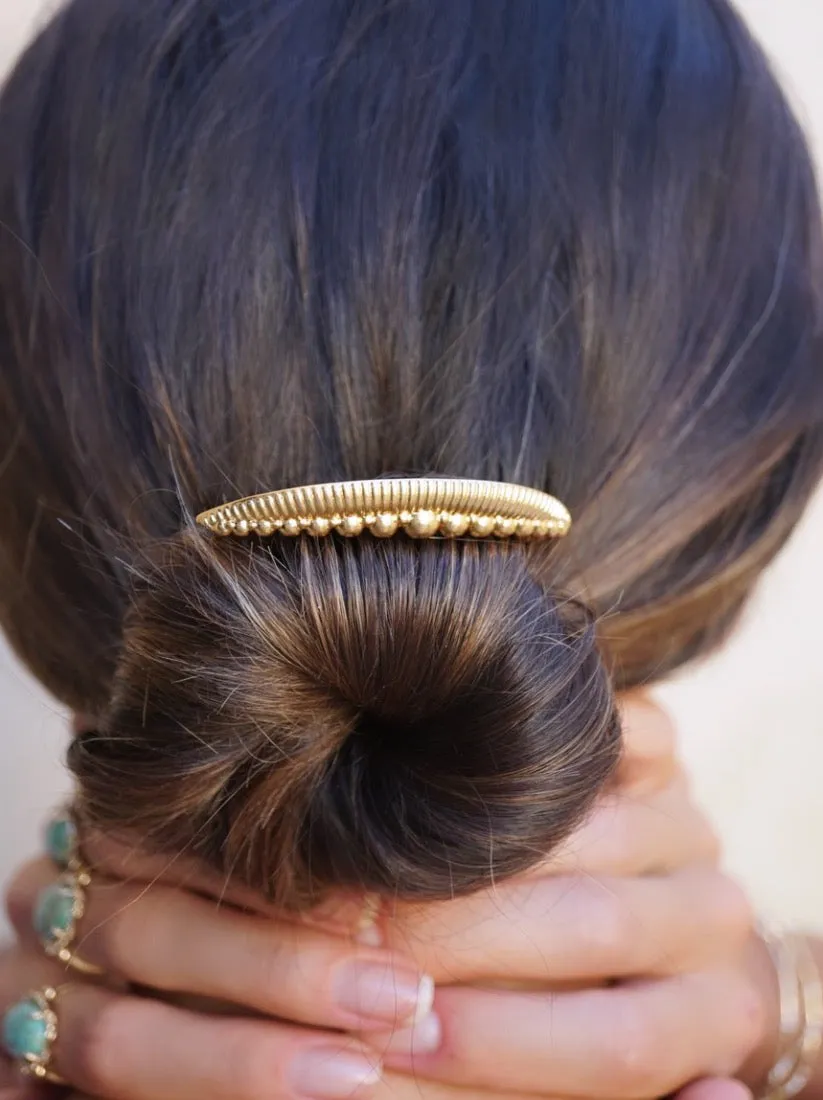 Beaded Hair Comb