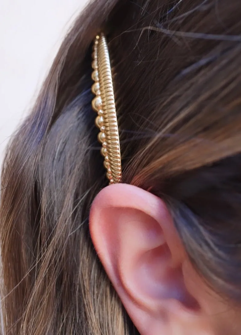 Beaded Hair Comb