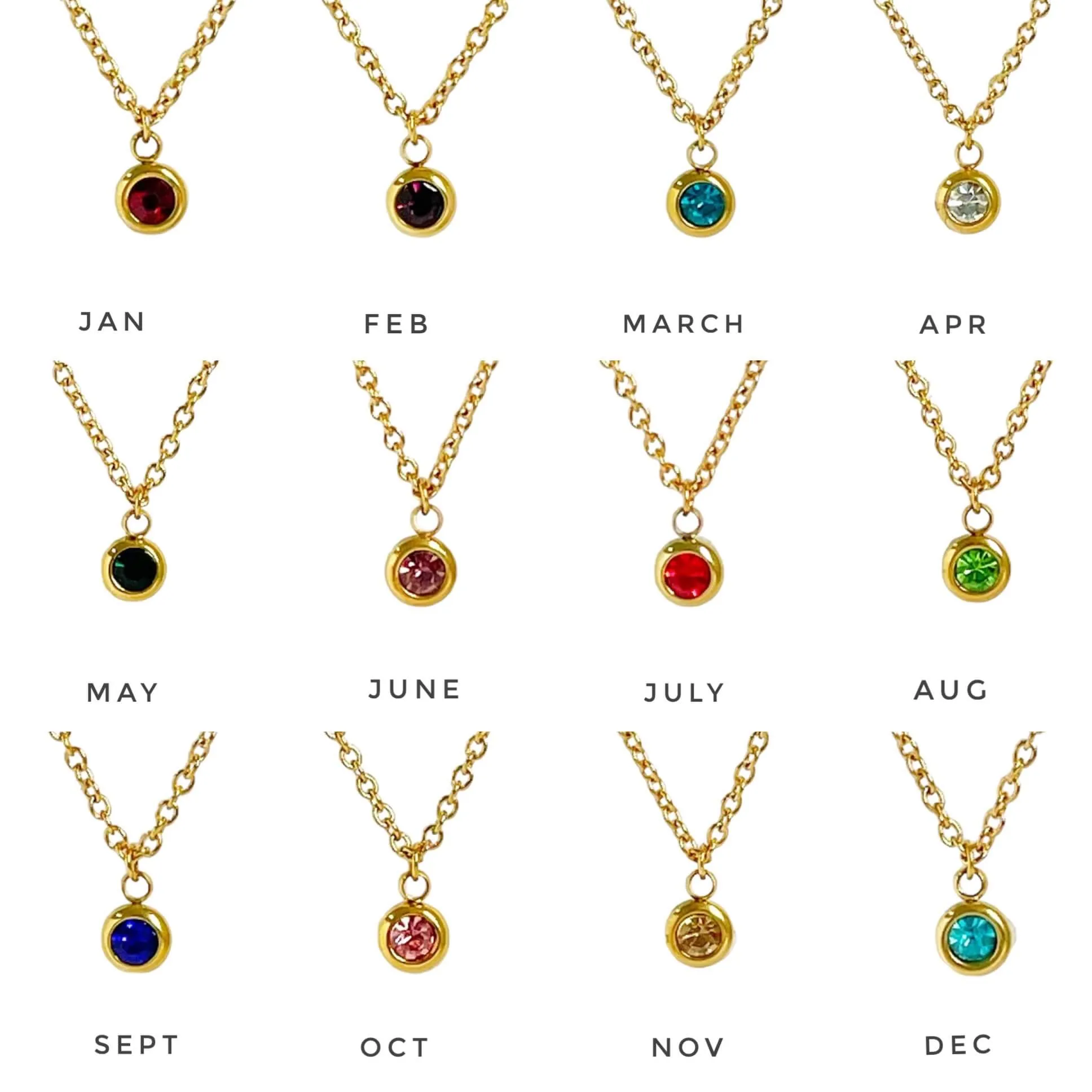 Birthstone Necklace