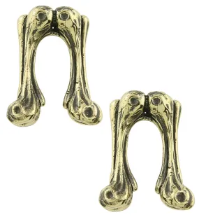 Bone Joint Brass Ear Weights