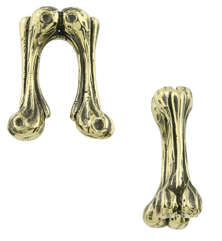 Bone Joint Brass Ear Weights