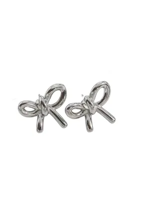 Bow Studs - Silver