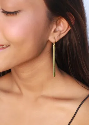 Brass - Drop Earrings