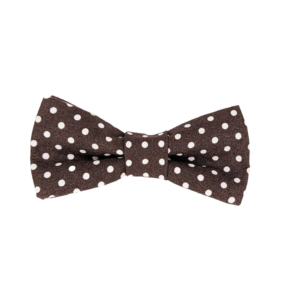 Brown Spot Boys Bow Ties