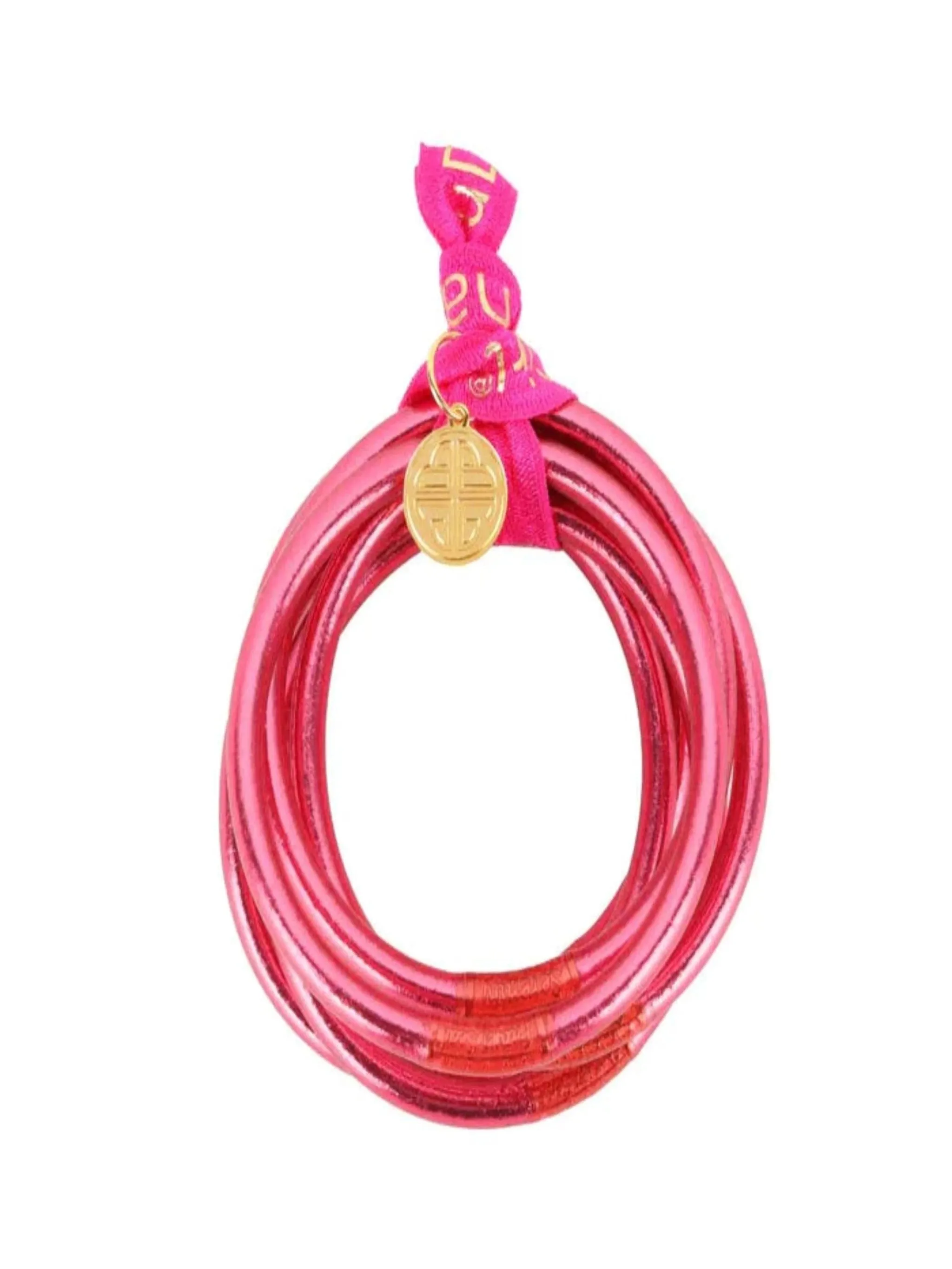 BuDhaGirl Pink All Weather Bangles (AWB) - Small