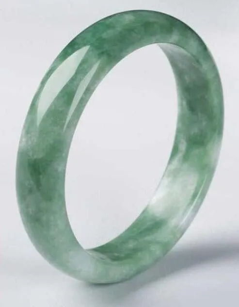 Burmese Jade Amulet Bangle