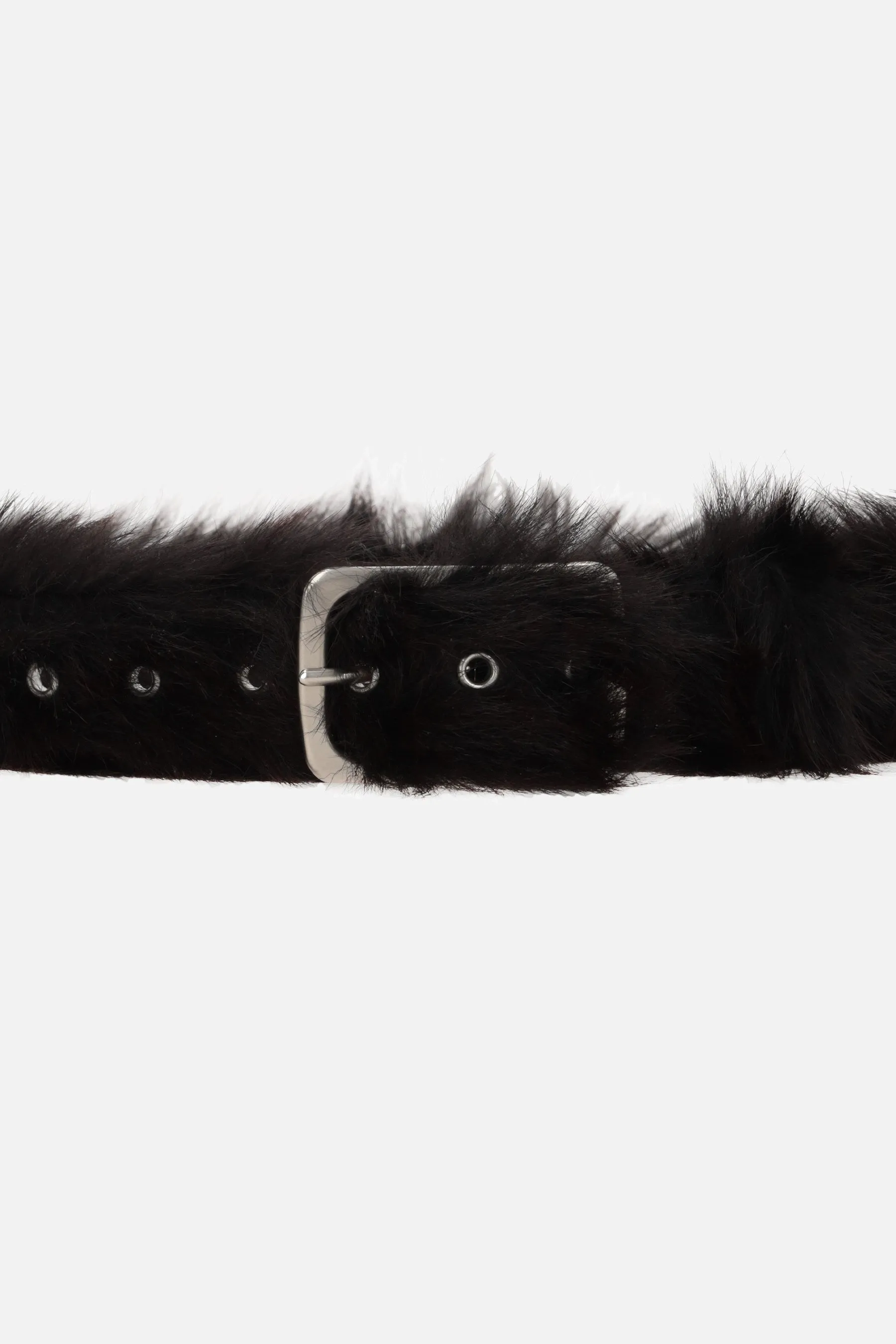 calf hair belt