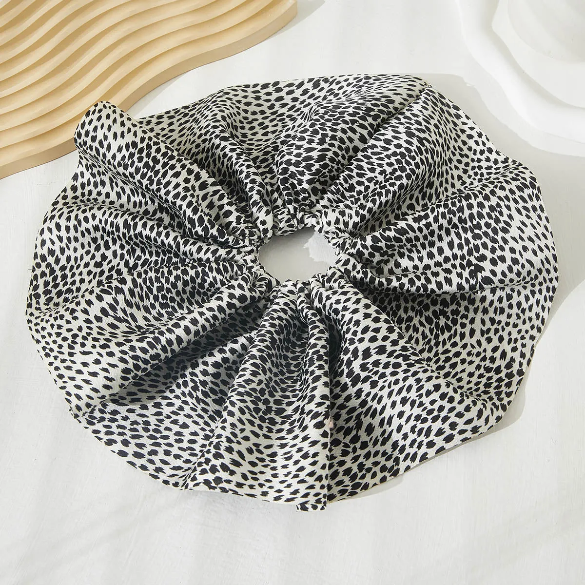 Cheetah Print Hair Scrunchie