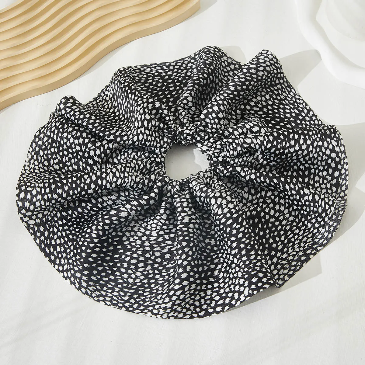 Cheetah Print Hair Scrunchie