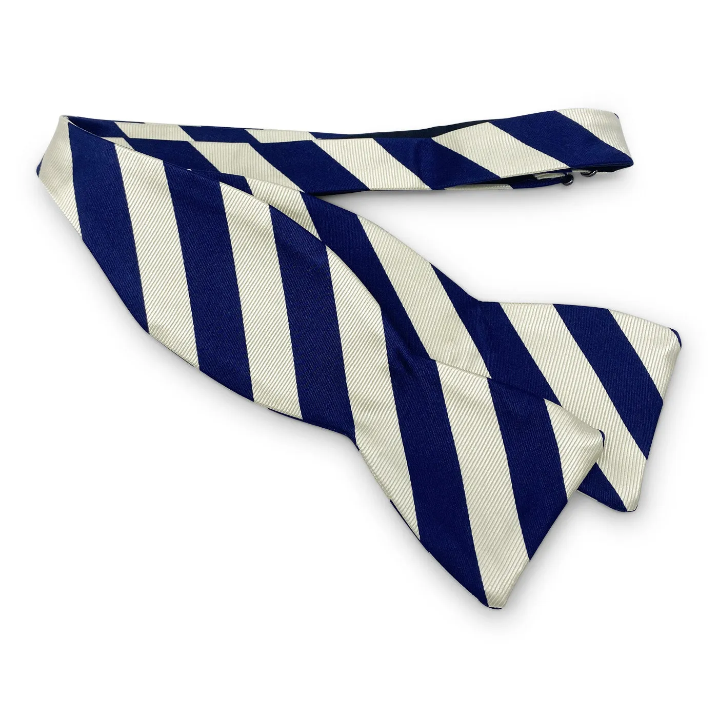 Chester: Bow Tie - Royal Blue/White