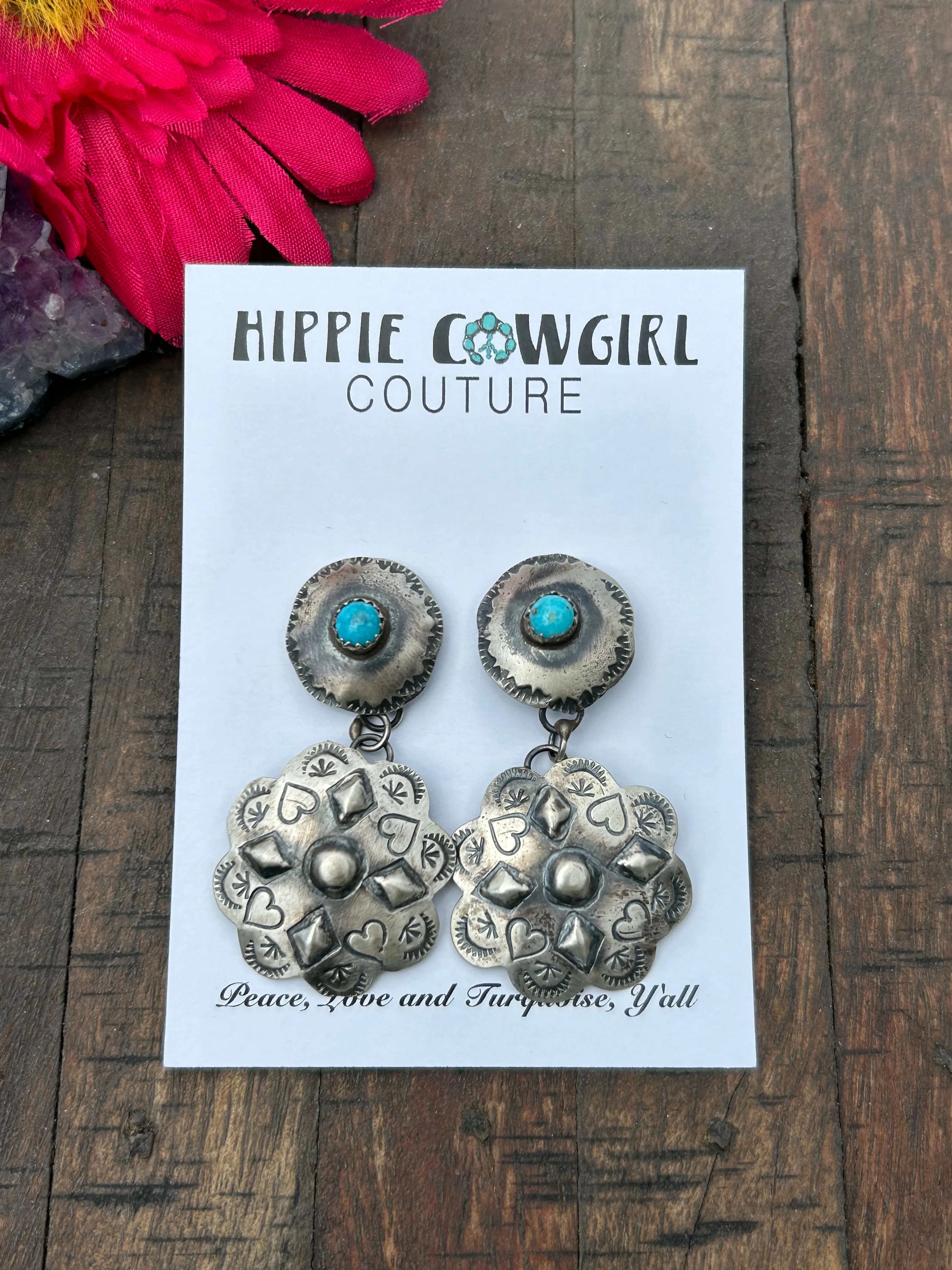 Concho Earrings