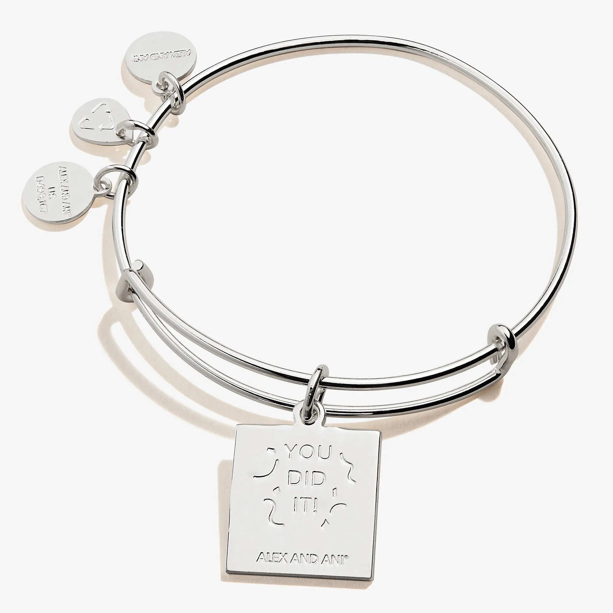 'Congrats!' Charm Bangle