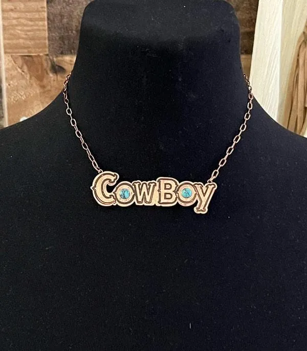 COWBOY necklace