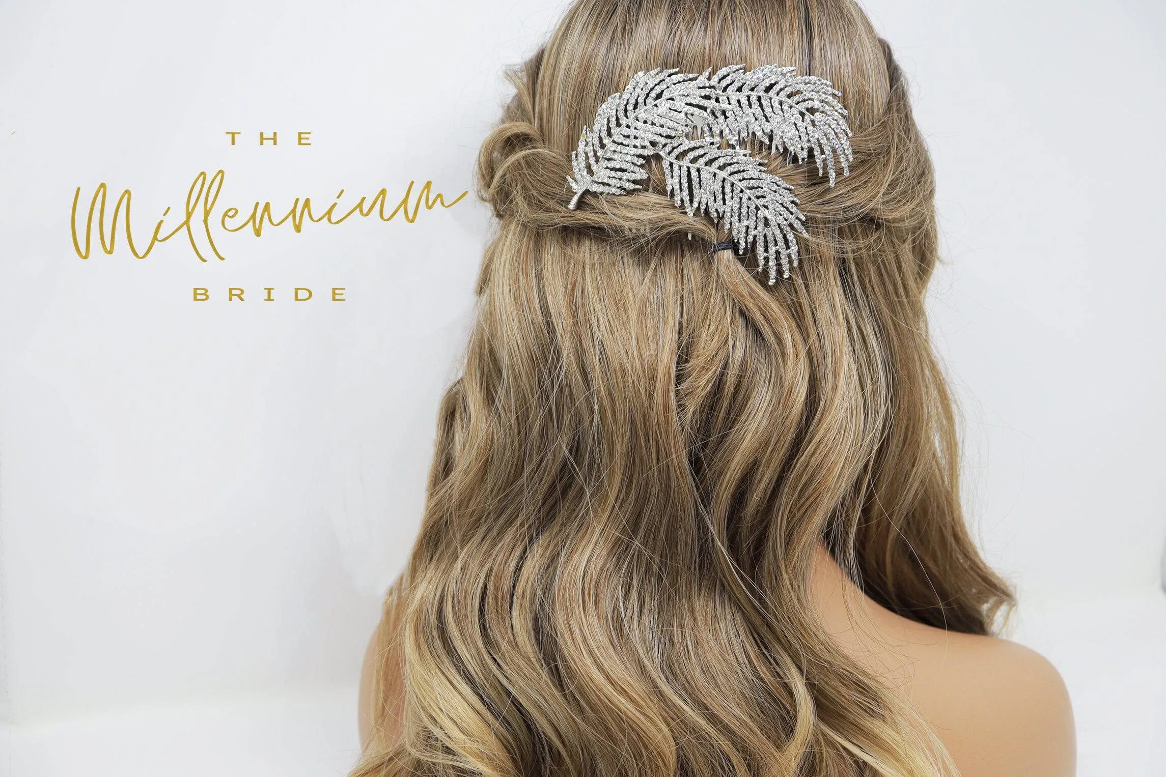 Crystals Feather Bridal Hair piece, Bridal Hair Accessories, Wedding Hair Accessory, Bridal Hair Comb. Active Restock requests: 0