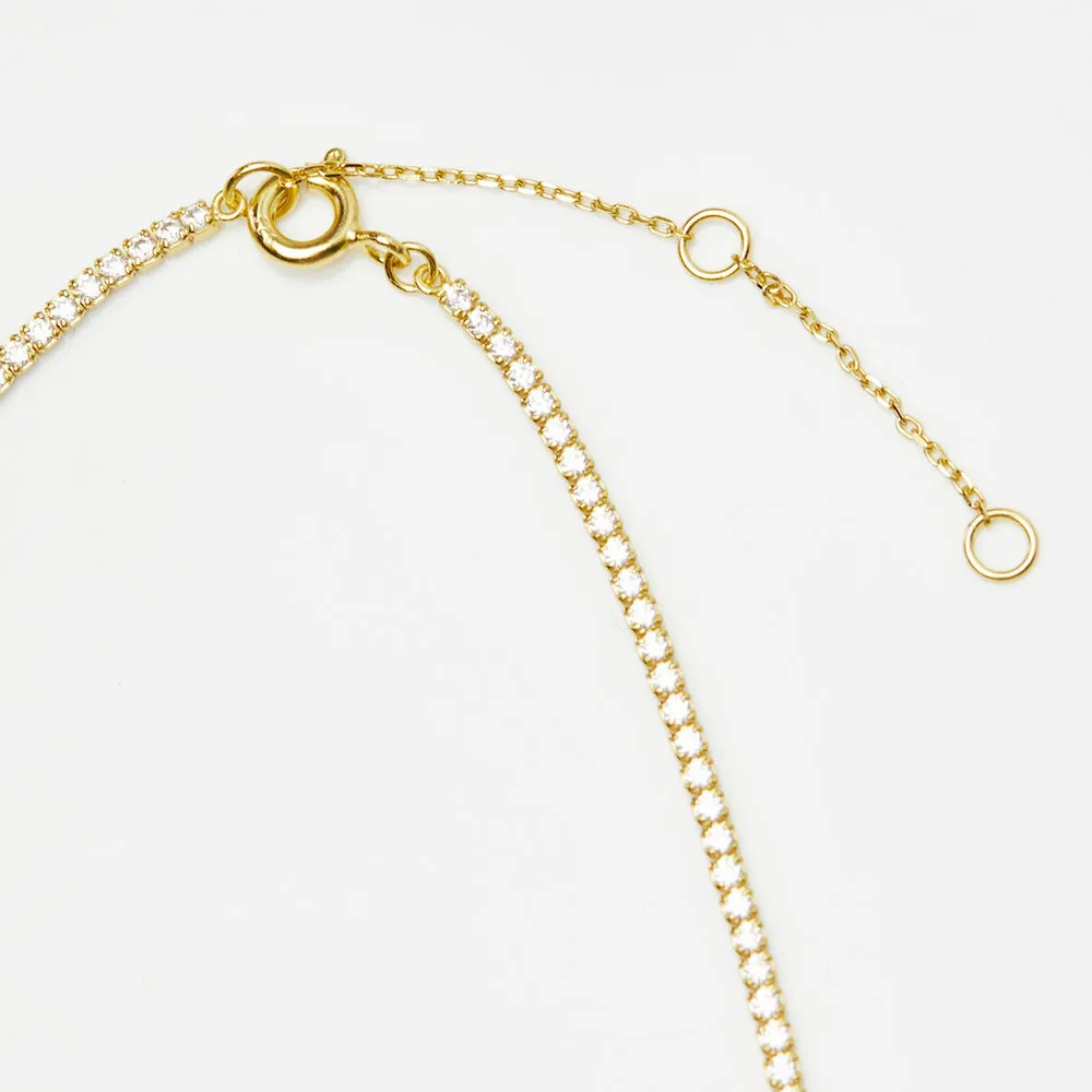 Dainty Tennis Necklace