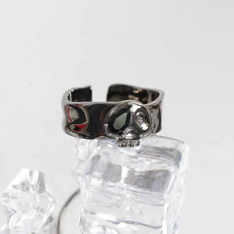 Dark Romance Gothic Adjustable Couple Rings KI106