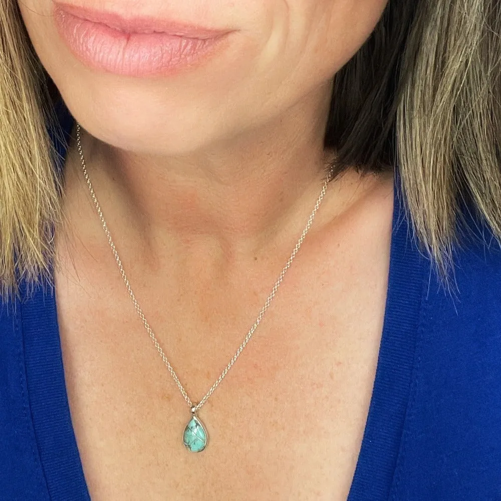 Dew Drop {Turquoise} necklace