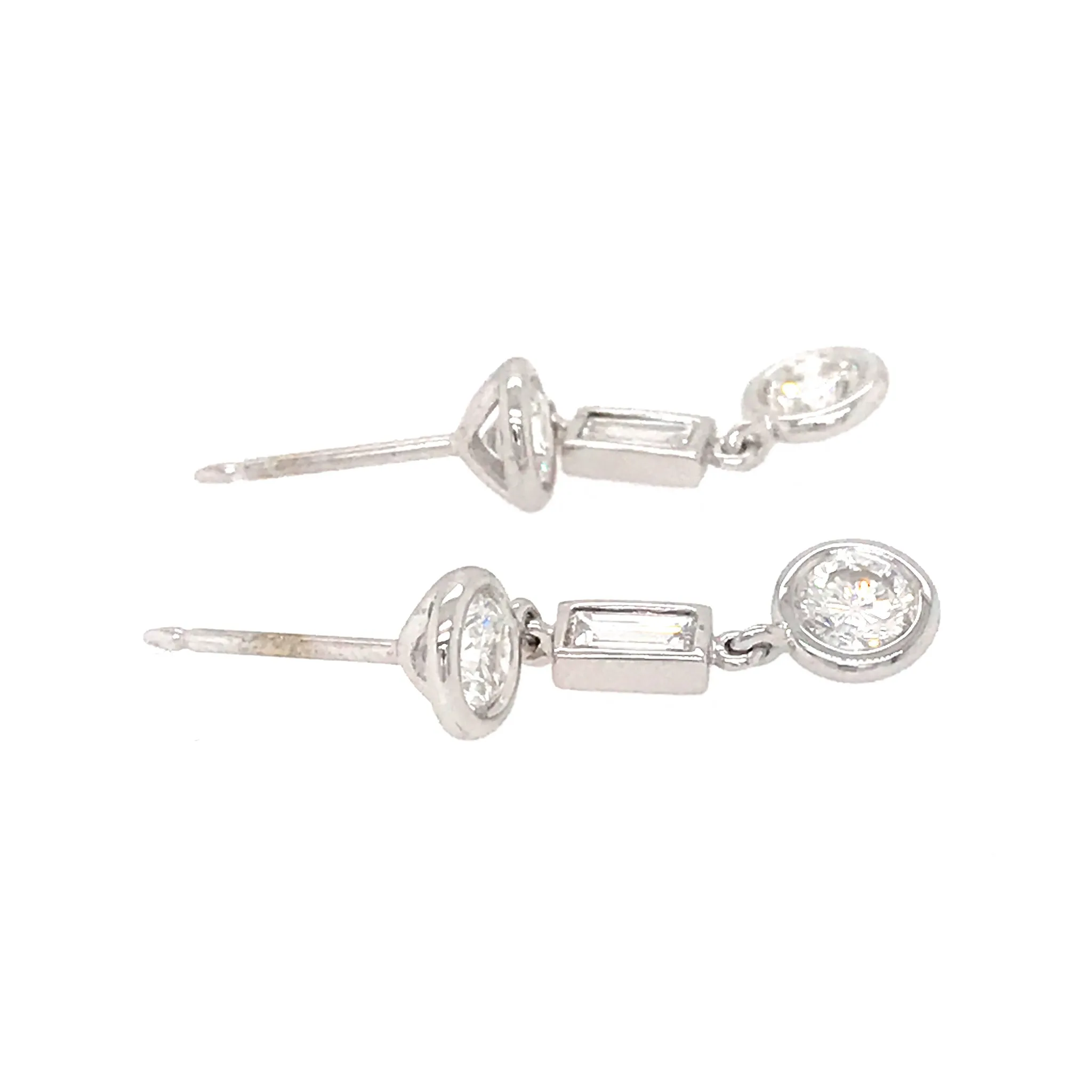 Diamond Drop Earrings