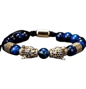 Double Leopard Head Bracelets