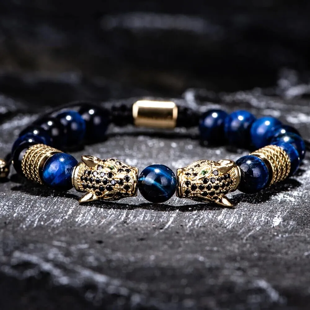 Double Leopard Head Bracelets