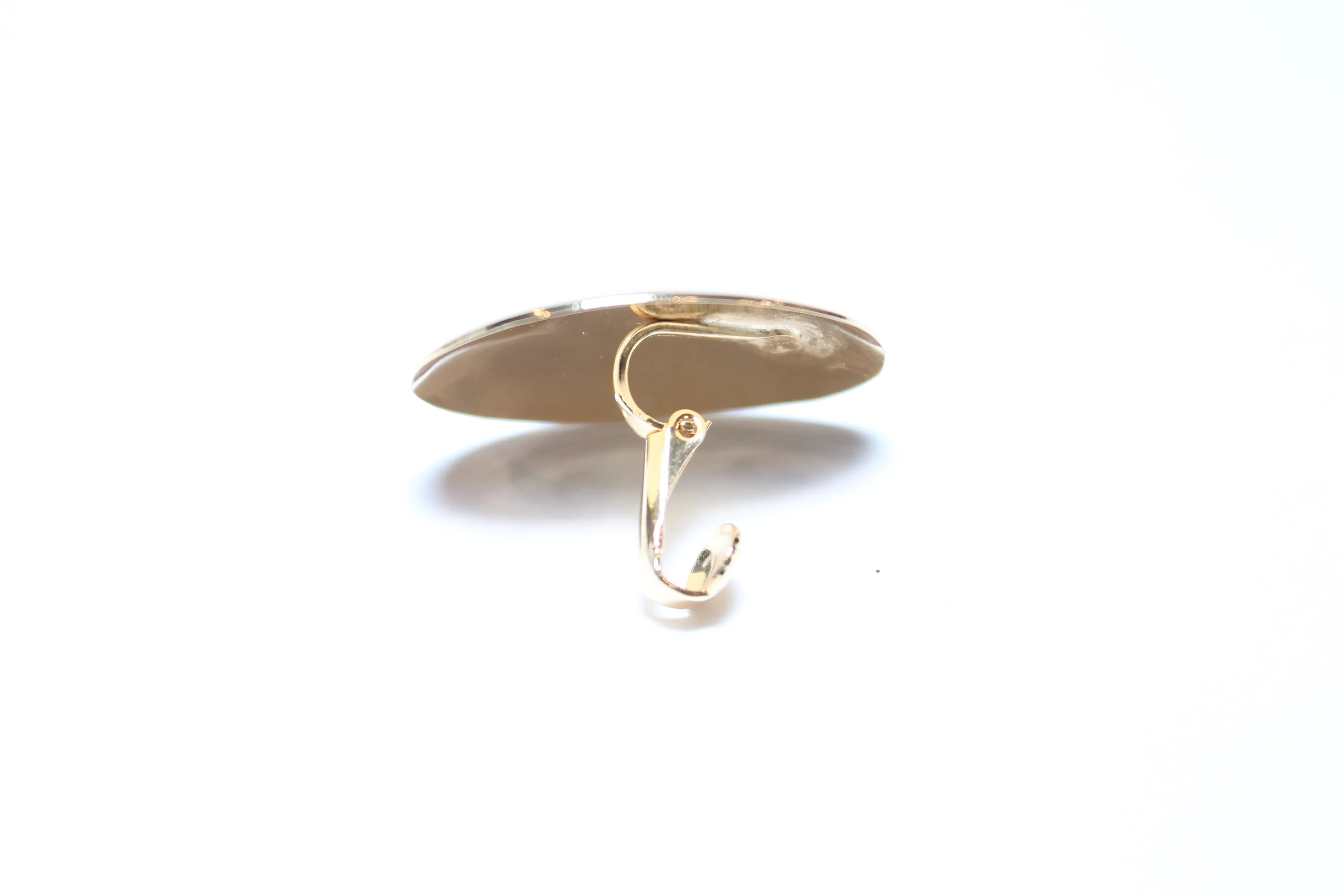 EARRING OVAL (clip-on)