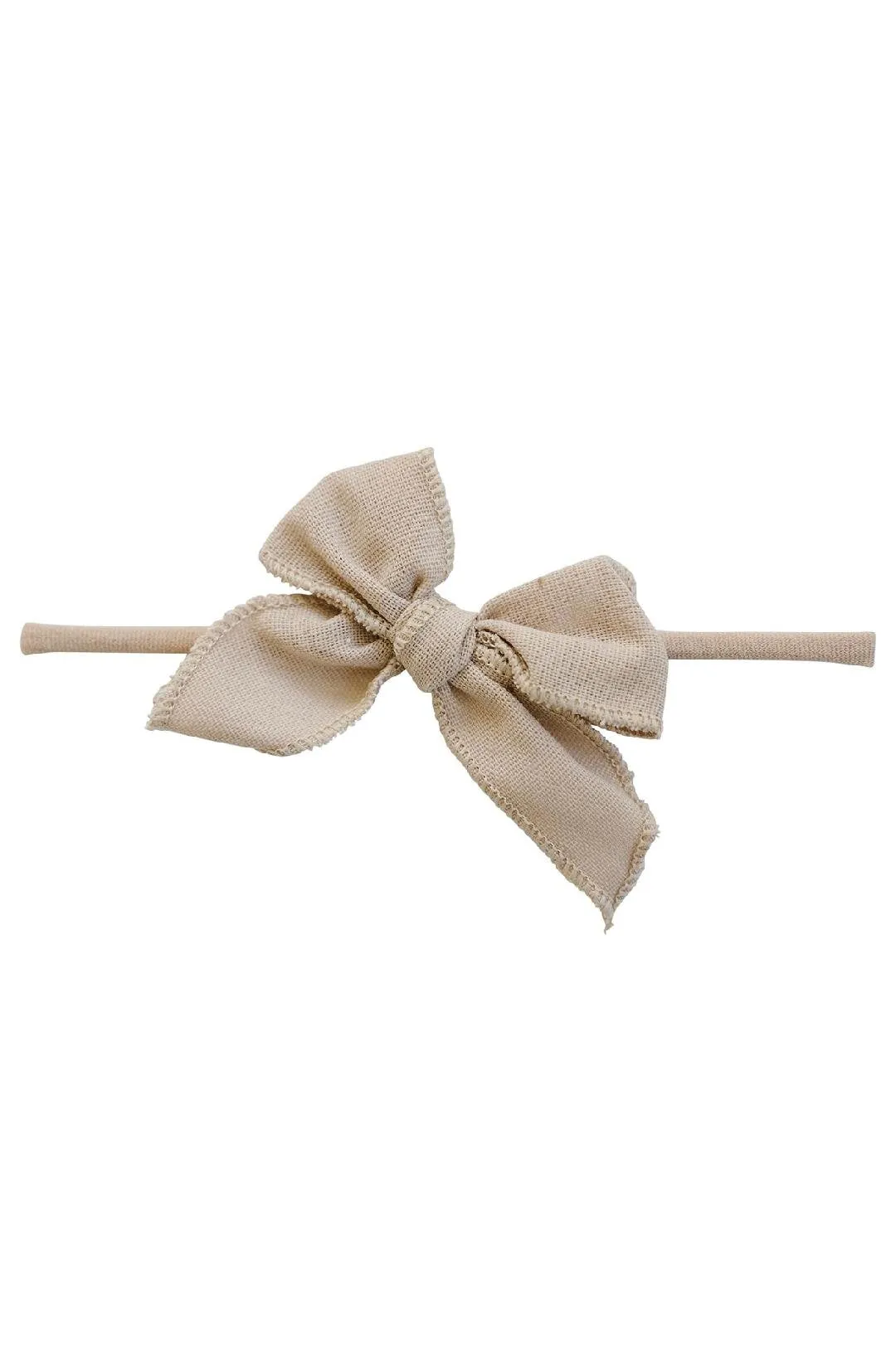 Edged Bow | Cream