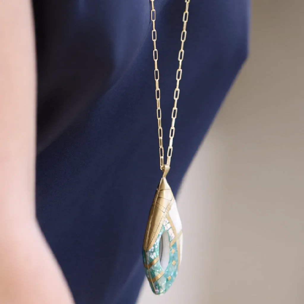 Eska Drop Pendant Necklace