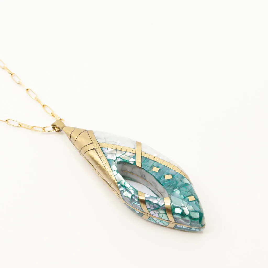 Eska Drop Pendant Necklace