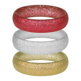 Festive Sparkle Glitter Bangle