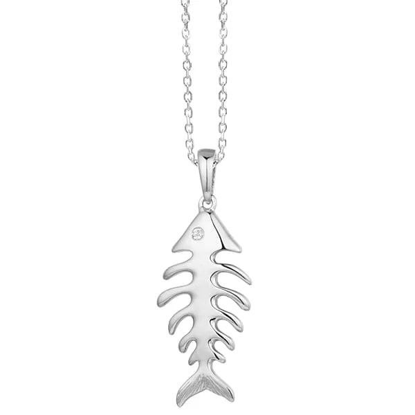 Fishbone Pendant