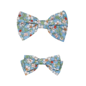 Floral Bow Hairclip - Blithe