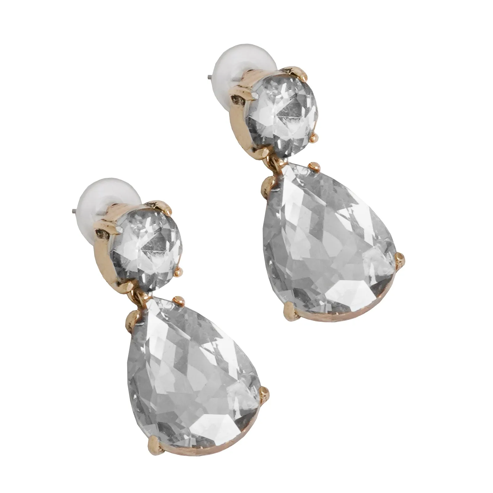 Glam Up Crystal Drop Earrings