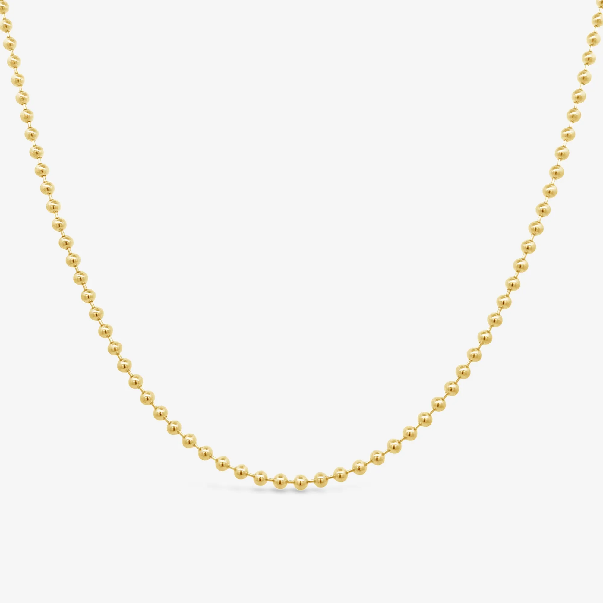 Gold Bead Necklace