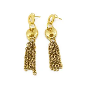 Gold Plated Drop Earrings