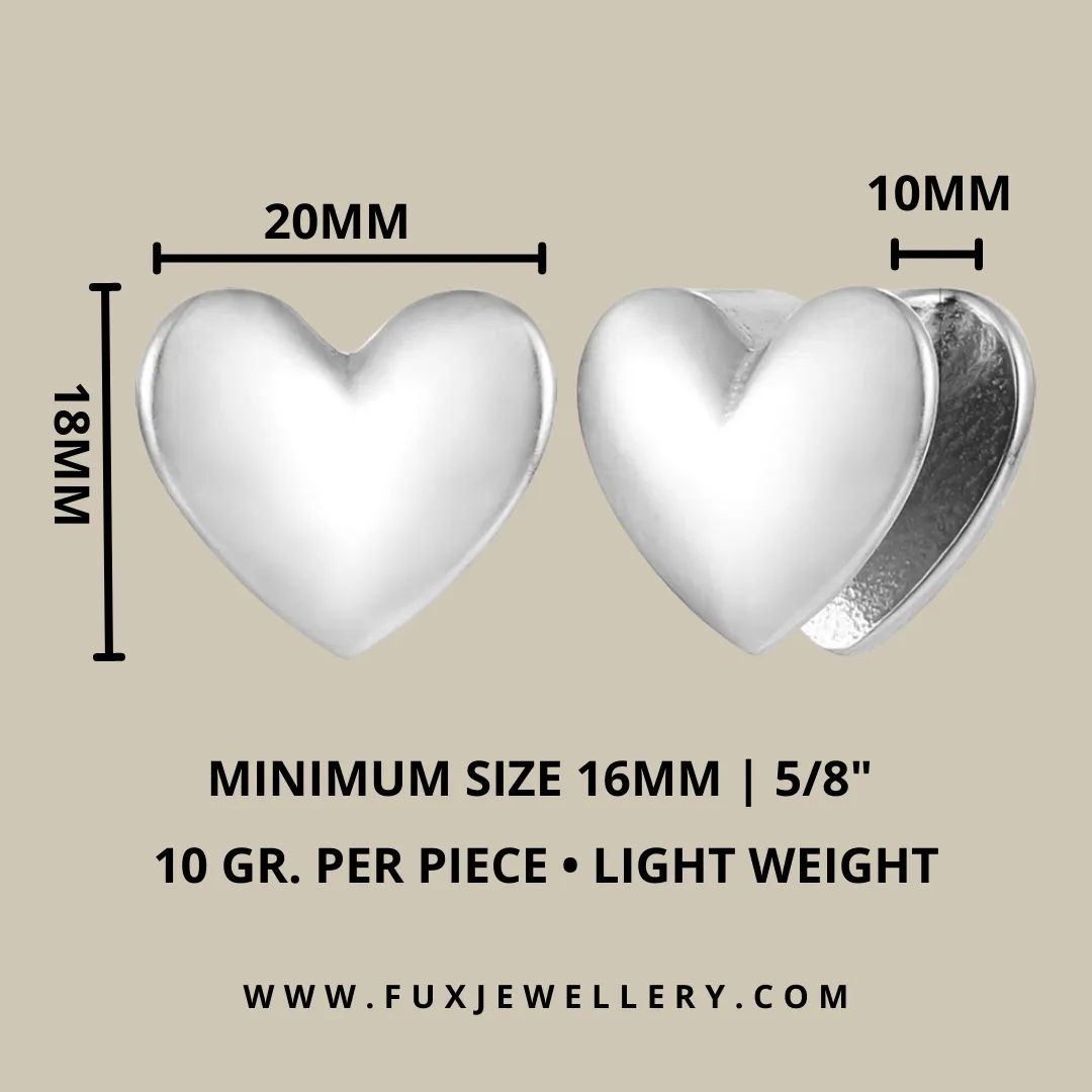 Golden Heart Ear Weights