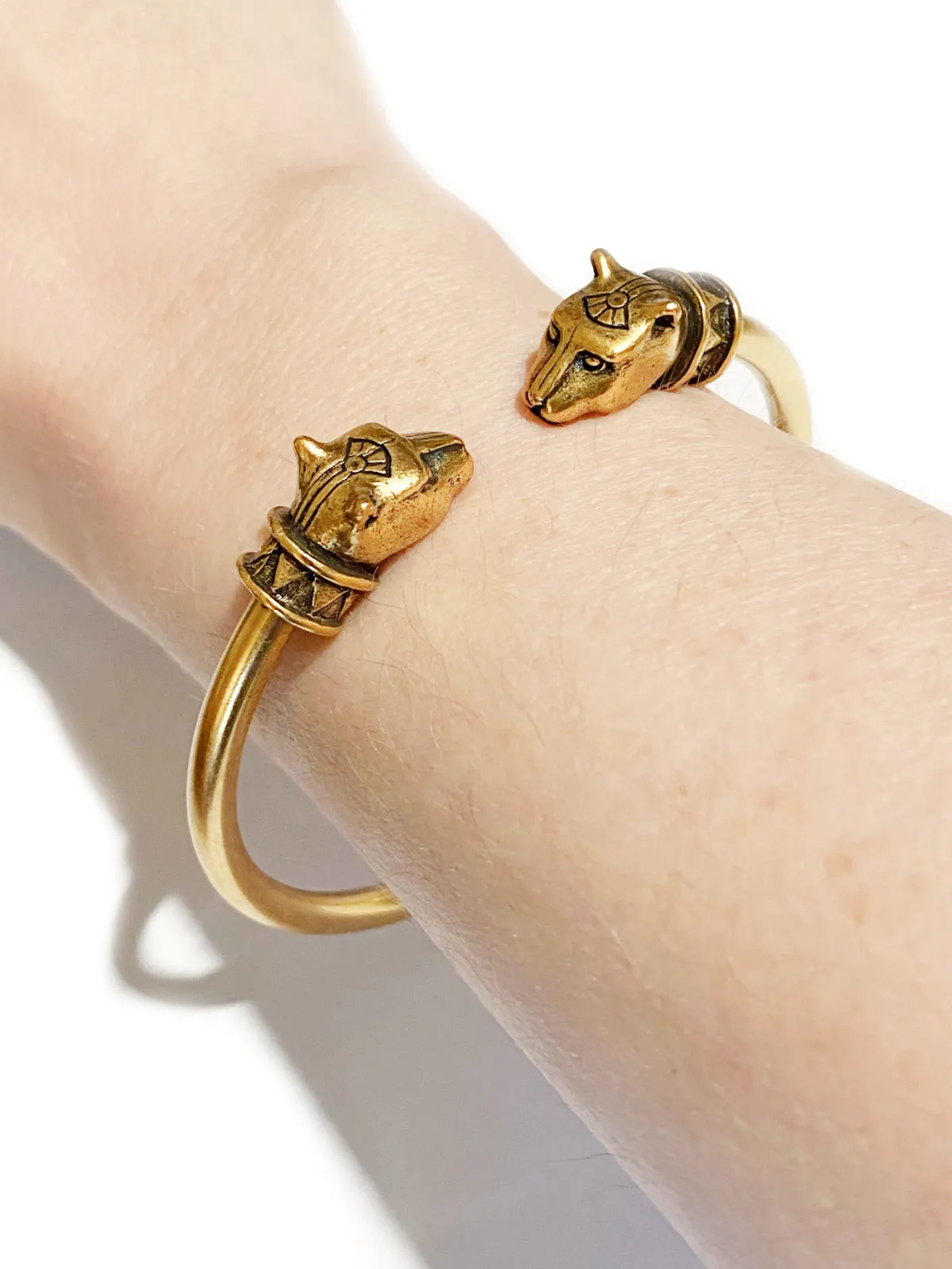 Golden Lion Bangle by Museum Reproductions