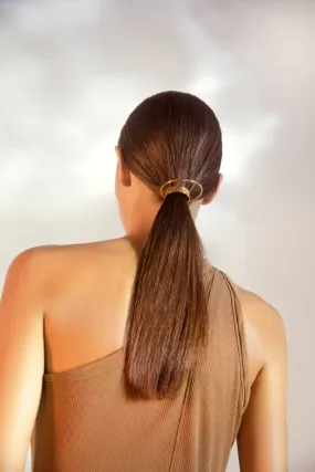 Hair-cuff in gold