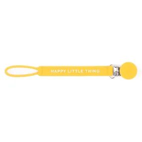 Happy Little Thing Pacifier Clip