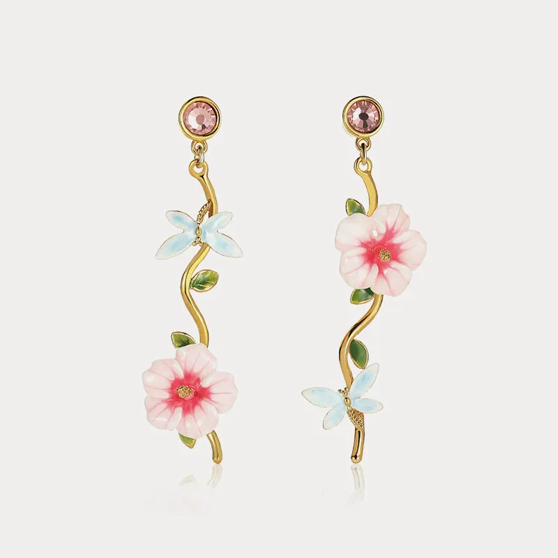 Hibiscus Earrings