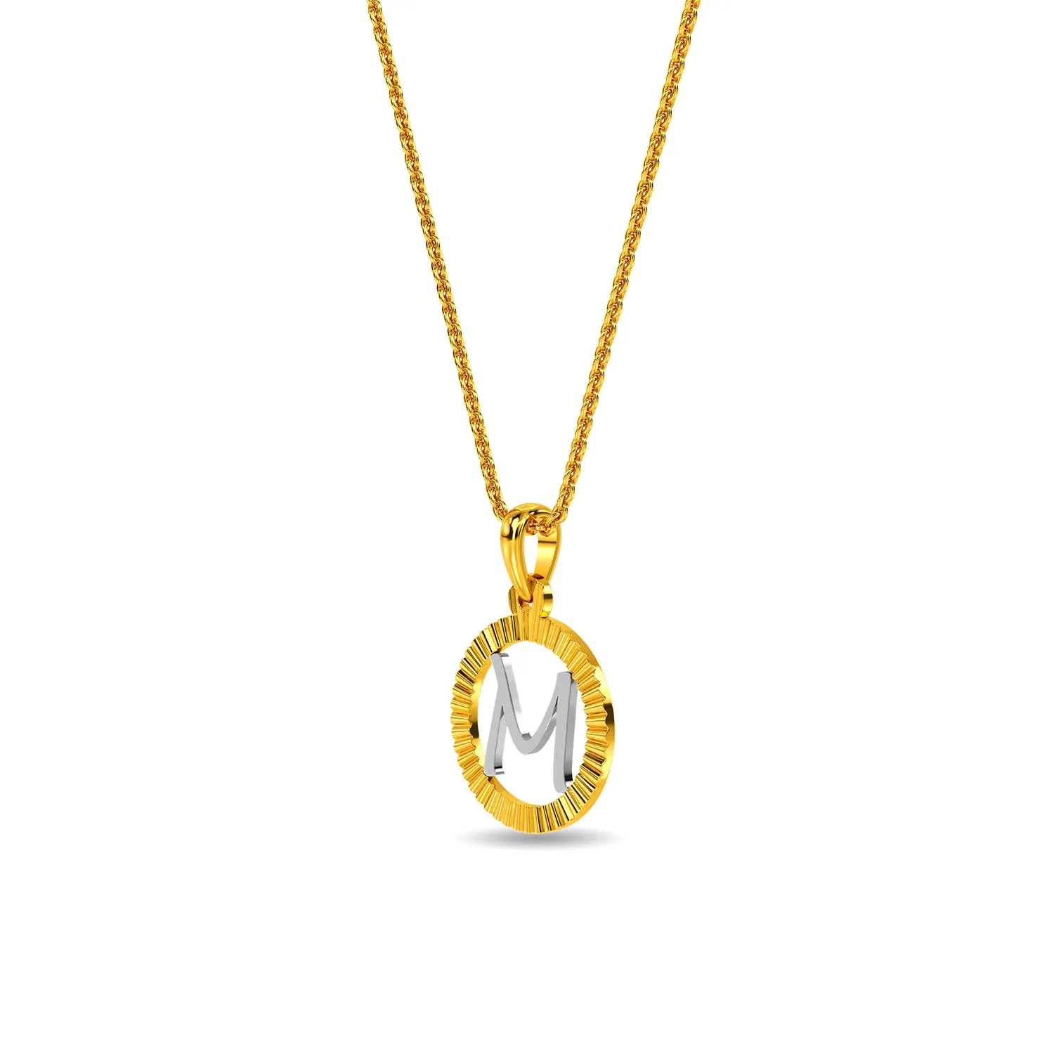 Initial M Pendant