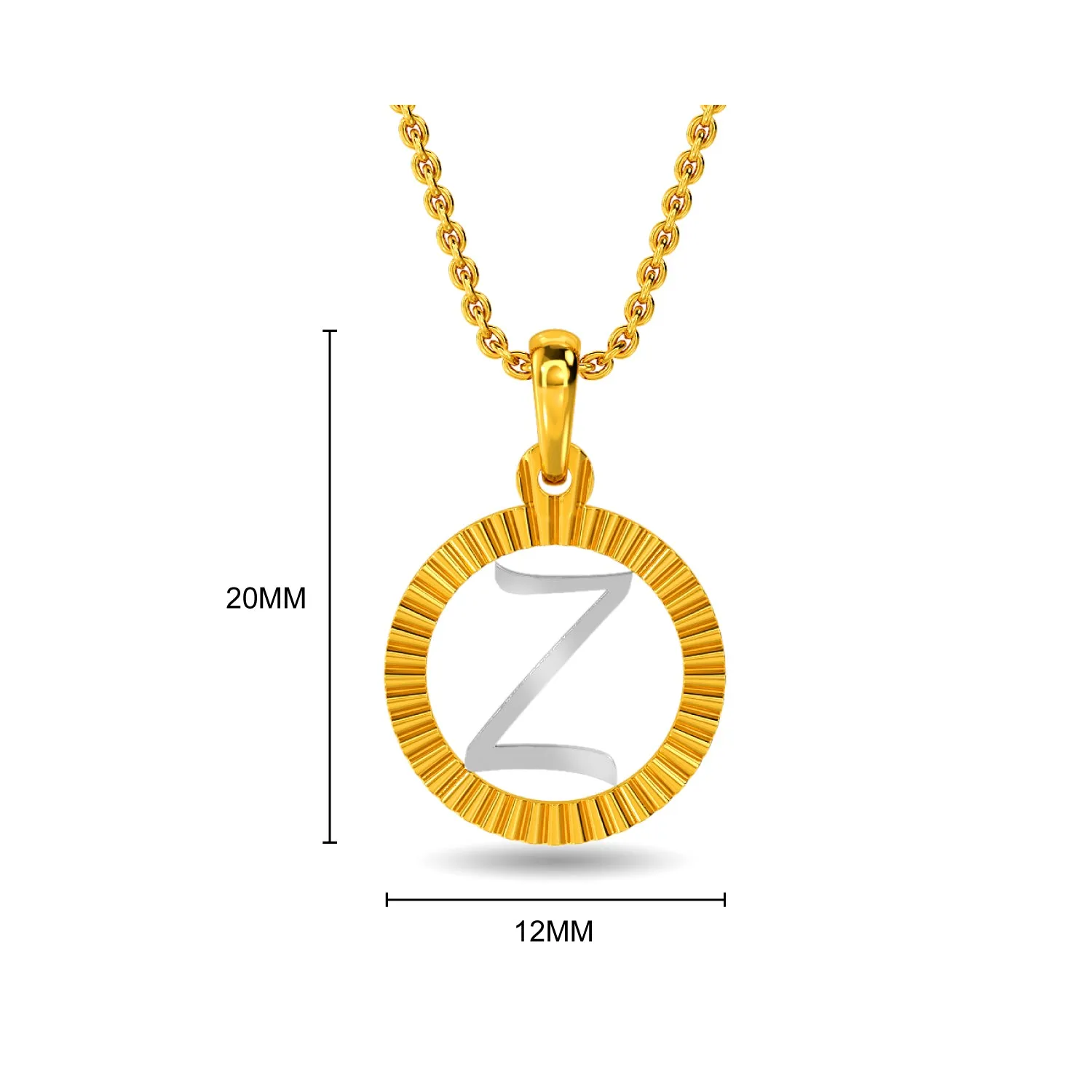 Initial Z Pendant